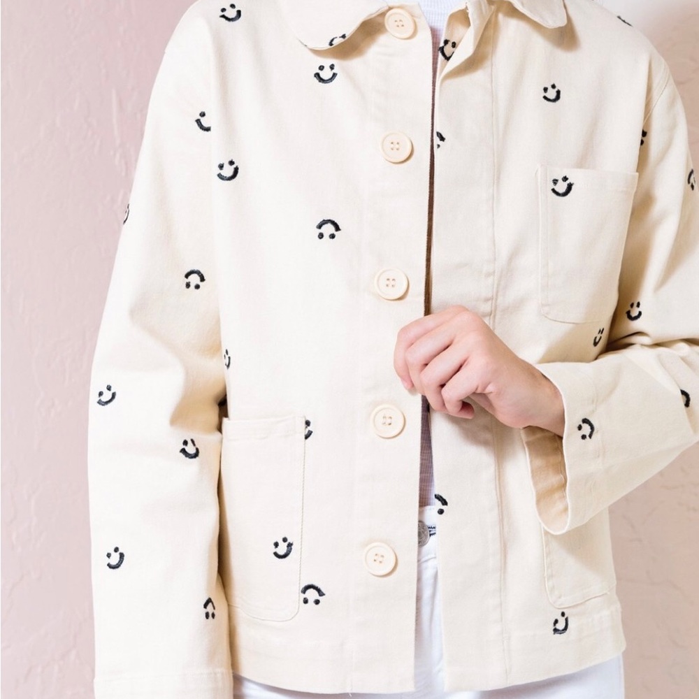 ***ISO Ban.do Smiley Work Jacket*** - Picture 2 of 2